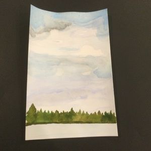 Watercolor Landscape Painting